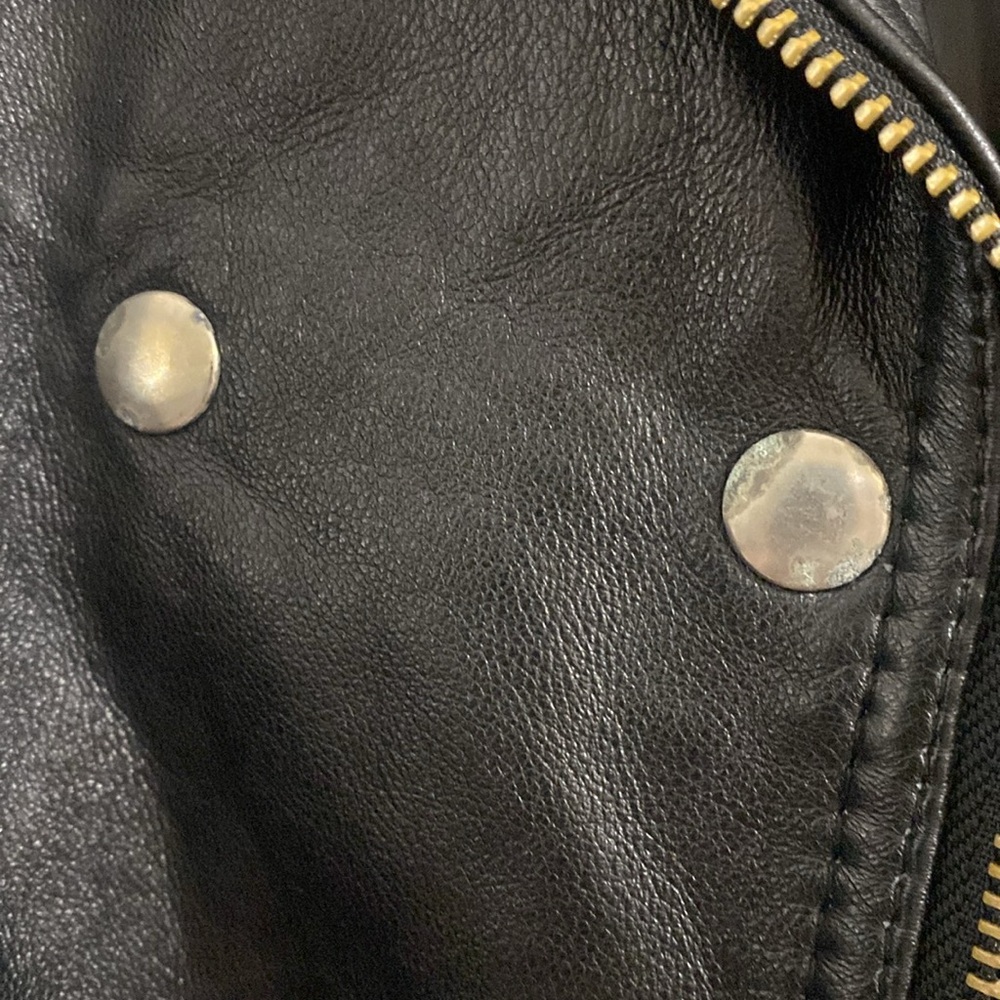Black Motorcycle Jacket - Picture 4 of 8